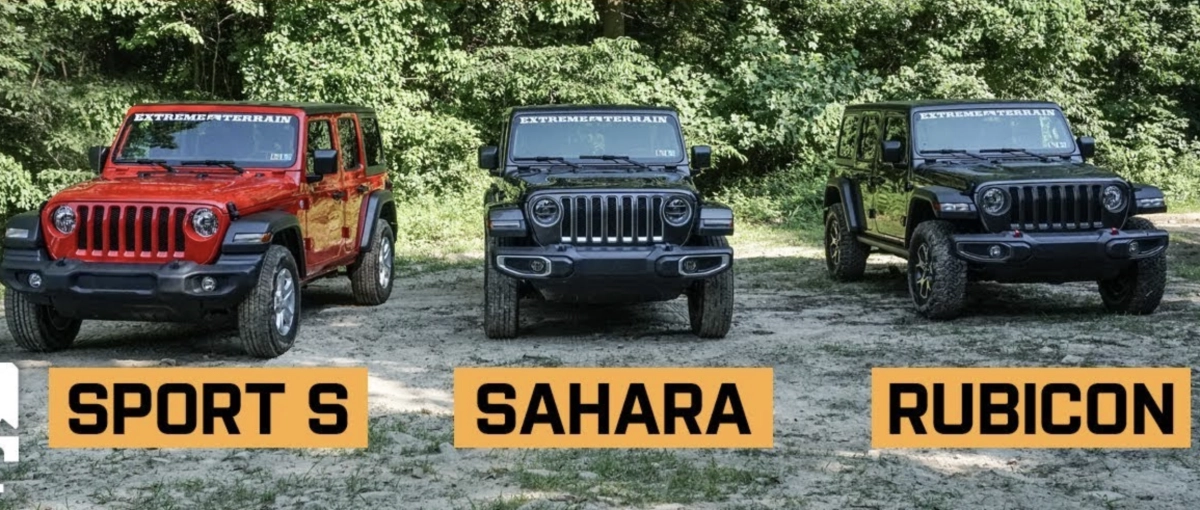 Top 89+ imagen diferencia entre jeep wrangler sahara y rubicon