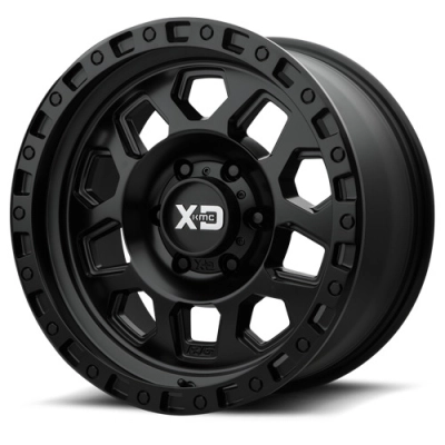 4 Llantas XD Series XD132 Black 17x9" 6x139  - KMC Wheels de 34